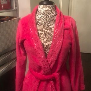 Beautiful Pink Sparkly Bathrobe